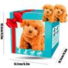 Simulation Plush Robot Dog Stuffed Animals Walking Dog Toy Lovely Realistic Robotic Puppy  Baby Toy