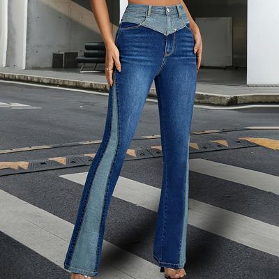 Весенние и летние джинсы из микро-джинса, модные джинсы с высокой талией, тонкие и драпирующиеся джинсы для похудения с высокой талией