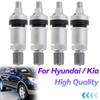 4X TPMS Replacement Tyre Pressure Monitor Sensor Valve Stem For Hyundai I40 Ix35 Kia Rio Sportage Grandeur Four Wheel Repair Kit