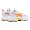 Reebok Turbo Restyle Кроссовки женские с круглым носком, удобные, низкие, для бега, белые, желтые, розовые IG9512