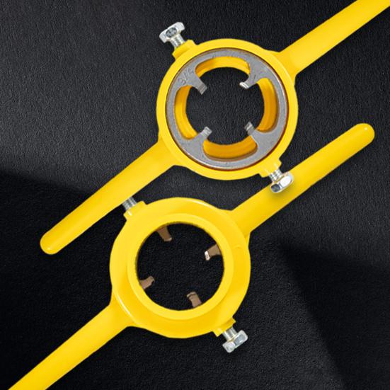 Pipe Threader Plumbing Tool Kit T-Shaped Handle Design Easy To Use Wide Application