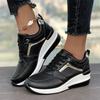 Ladies Sports Casual Shoes New Style Fashion Wedge Heel Thick Bottom Casual Sports Women's Single Shoes Large Size