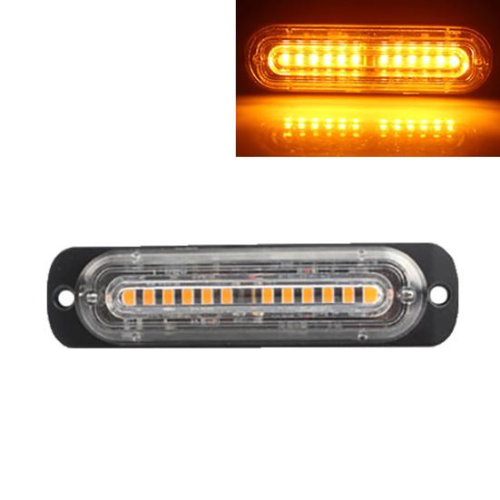 12LED 12-24V 36W Авто Грузовик Стробоскоп Сигнальная лампа Мигающая боковая лампа лампы