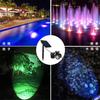 Thrisdar IP68 RGB Сменные солнечные подводные светильники Лампа Подводный прожектор Фонтаны для бассейна Пруд Аквариум Светильник