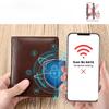 Genuine Leather Wallet Men's High-end Short Wallet Coin Purse Anti-demagnetization Bag