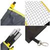 New Portable Folding Badminton Net Stand Easy Setup Adjustable Mobile Outdoor Sports Net for Garden/Backyard Fun