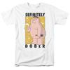 Футболка Family Guy Dober Мужская Лицензионная Мультяшная Мерч Трезвый Питер Гриффин Белая