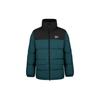 Color Block Stand Collar Sports Casual Down Jacket Men Outerwear Blue HF2779
