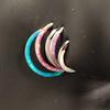 Titanium Clicker Ring With Opal Op17 - Tk-092 0.8/6