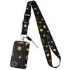 Lanyard ID Card Holder Sun Moon Bus Card Cover Case Cartoon Name Card Holder