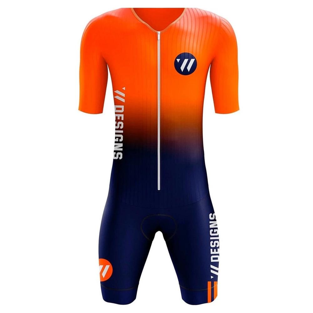 2025 Женский триатлонный велокомбинезон Летний короткий рукав Купальный костюм Индивидуальная одежда для велоспорта Комбинезон Ropa Ciclismo