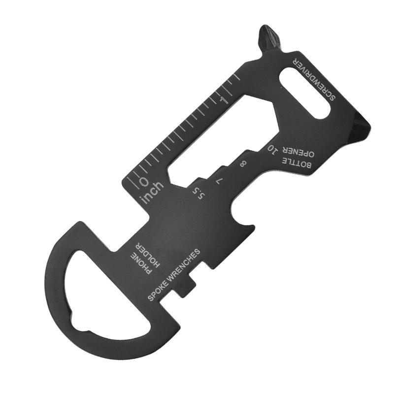 Portable Stainless Steel Keychain Multitool & Bottle Opener