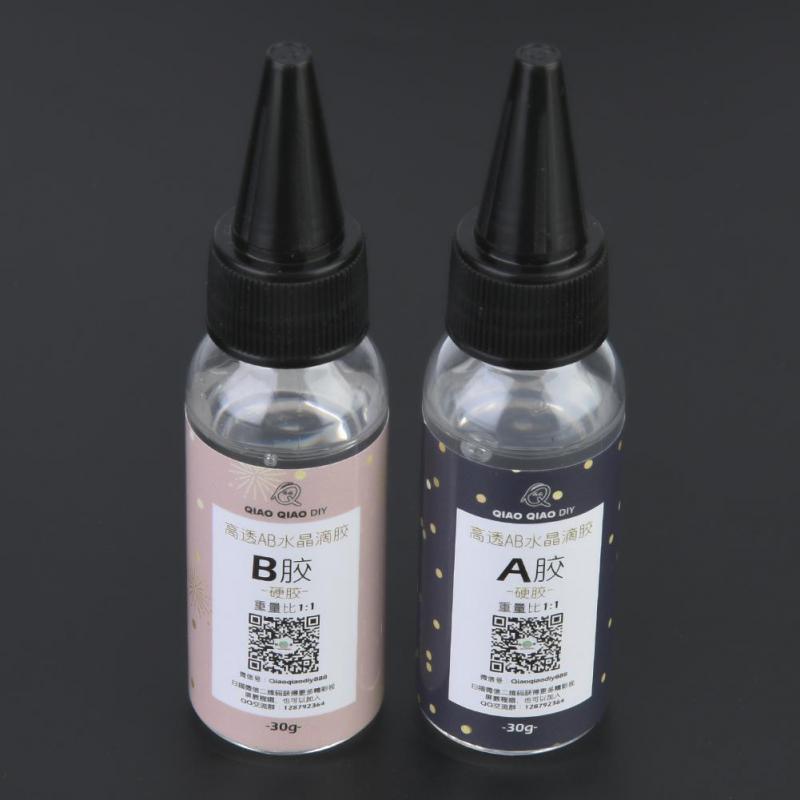 Высокая прозрачная эпоксидная смола ручной работы клея Ab Drop Drop