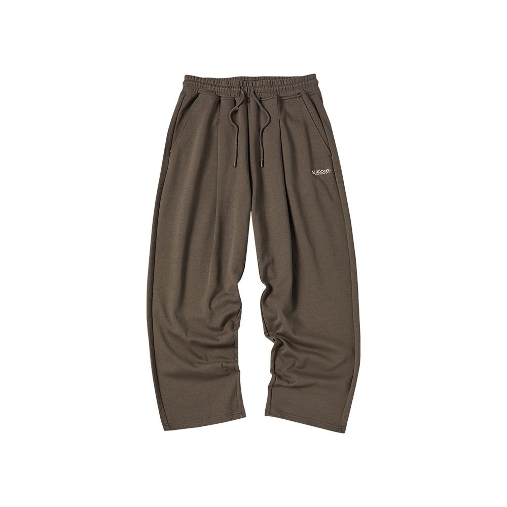 OUTDOOR PRODUCTS Брюки-джоггеры с одной складкой (коричневый)