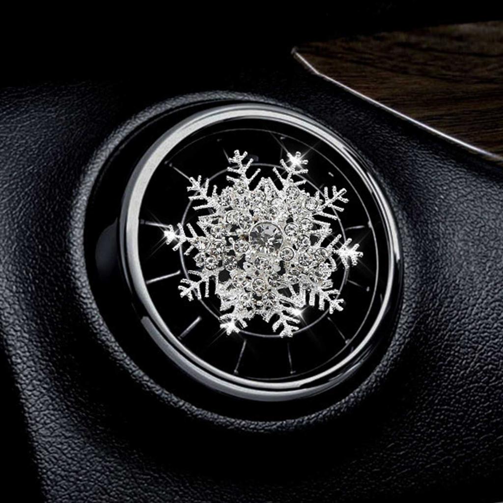 Водяной бур Снежинка Автомобильный кондиционер Розетка Духи Зажим Автомобильные духи Аксессуары для интерьера Рождественские украшения с ароматом