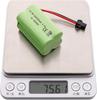 Аккумулятор Ni-MH 4,8 В 2400 мАч AA | Разъем SM-2P | Для радиоуправляемой лодки, радиоуправляемого автобуса, дрона Radiofly Space Kondor | USB-кабель в комплекте | Зеленый