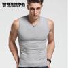Мужской однотонный жилет с широкими плечами, молодежный приталенный плотно прилегающий свободный жилет, спортивный жилет большого размера, жилет без рукавов