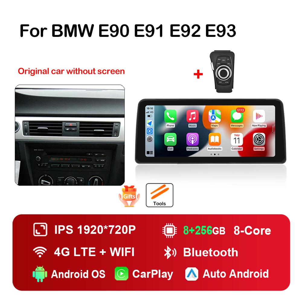 12,3-дюймовый Android автомобильный радио мультимедийный плеер для BMW 3 серии E90 E91 E92 E93 2005 - 2012 GPS HD сенсорный экран DSP стерео