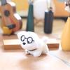Cute Cute Glasses Puppy Pendant Plush Toy Doll Cartoon Bag Hanging Keychain Doll Doll