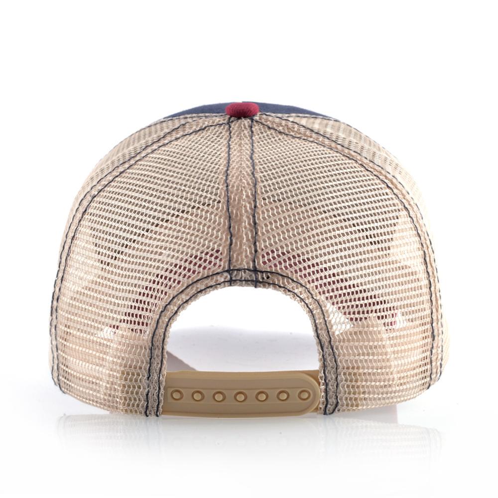 Snapback Mesh Baseball Cap Men Women Beach Casual Visor Hats Breathable Cotton Dad Hat Trucker Caps