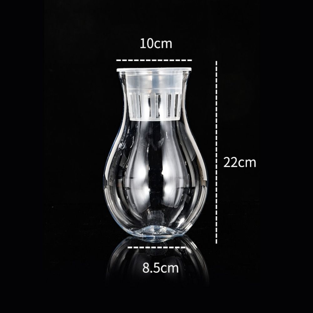 Floor-standing Aquatic Plant Container Plastic Hydroponic Flower Pot Creative   Living Room