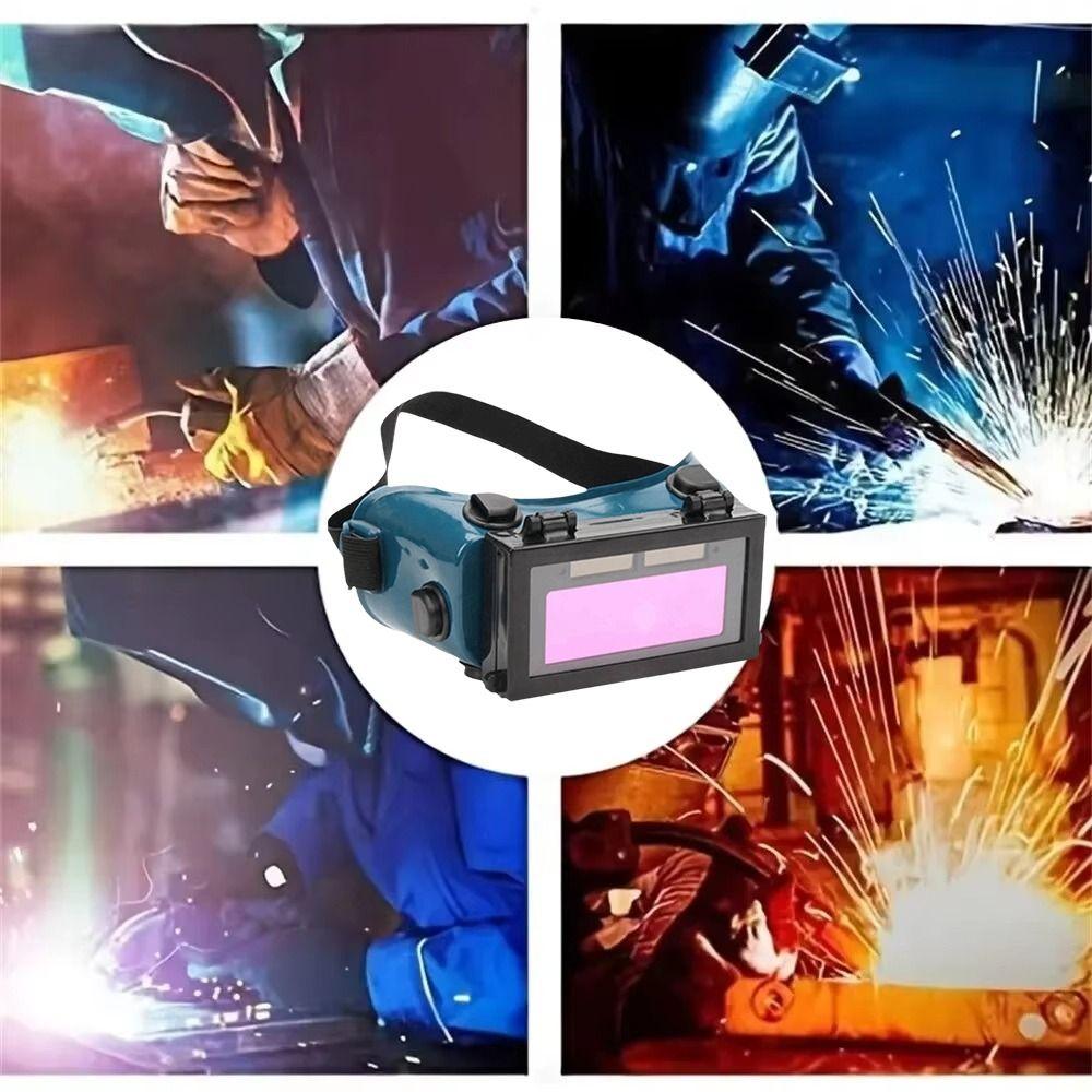 Simple Welding Eye Mask Anti-glare Eye Cover Comfortable To Wear Helmet Mask  Grinding Operations