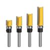 Straight Tooth Trim Router Bit 6.35m Shank Drill Bit New Slotting Cutter  Woodworking Tool