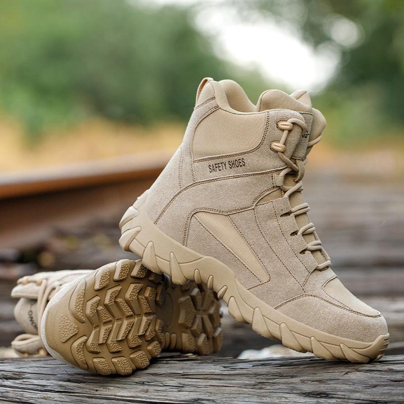 Indestructible Work Boots Safety Shoes Men Steel Toe Shoes Puncture-Proof Sneakers Male Footwear Shoes Women Non Slip Work Shoes