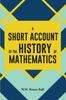 Книга A Short Account of the History of Mathematics