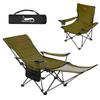 DesertFox Recliner Camping Chair Nap Nap 4 Adjustable Levels Capacity Outdoor Chair Compact Folding Chair Lightweight Chair Developed Cup Portable