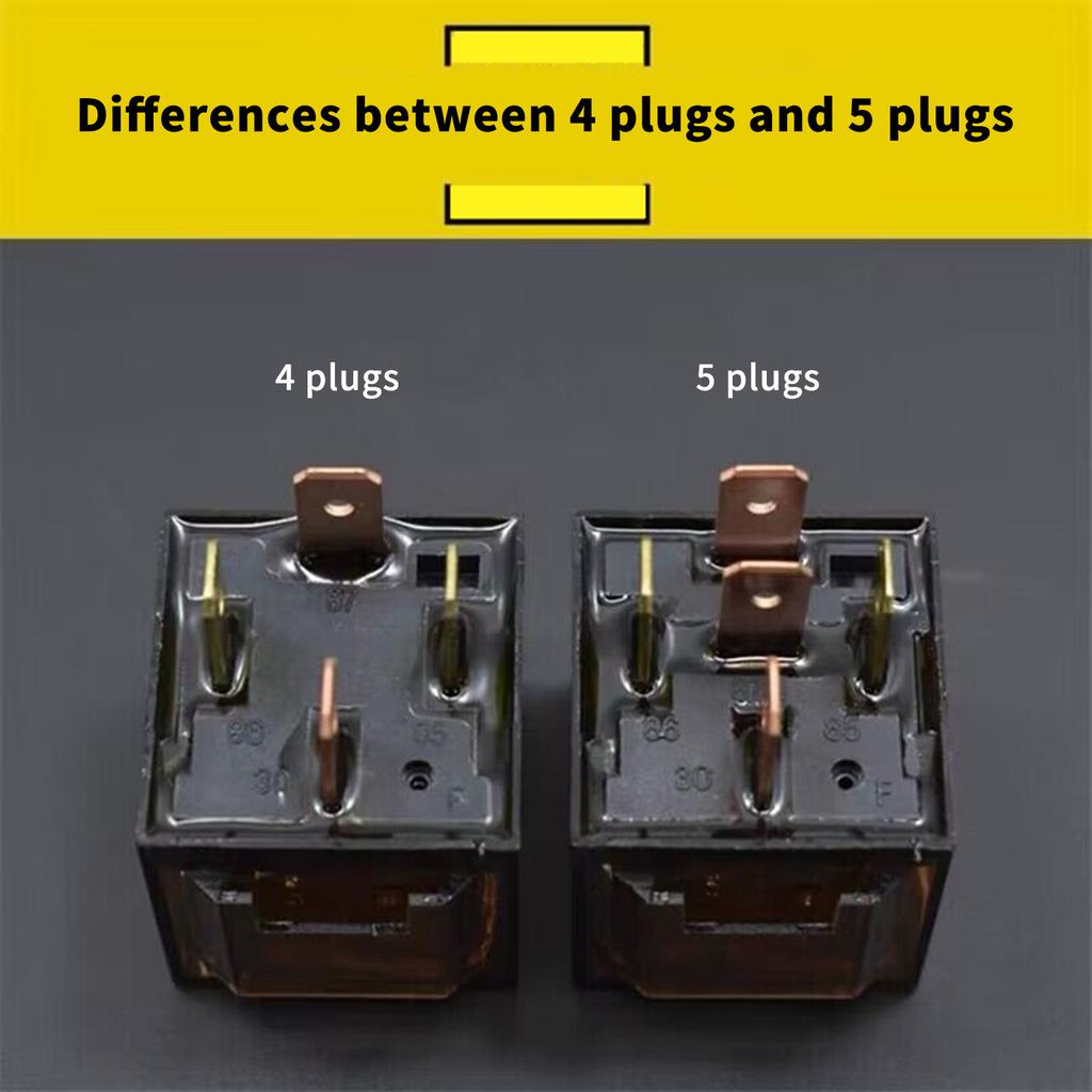 12V 24V Automotive Electronic Relay Tester Car Battery Checker LED Indicator Light Car Relay Tester