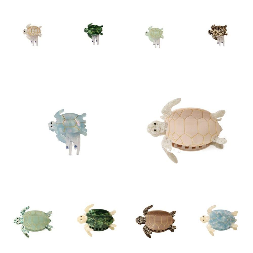 Уксусная Кислота Ацетат Черепаха Коготь для Волос Морское Существо Большая Акула Зажим Забавный Животное Зажим для Волос Девочка