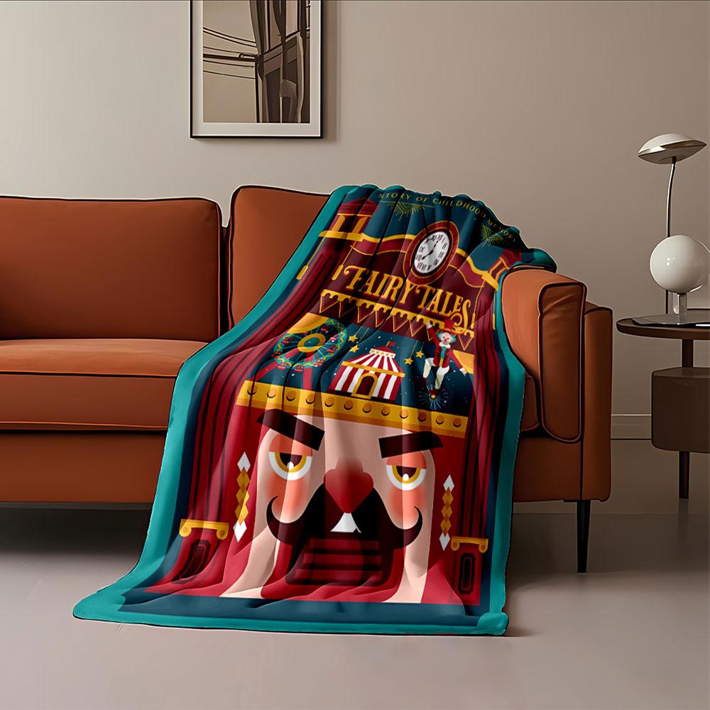 Fairy Tale Circus Blanket for all seasons blanket lunch break throw gift