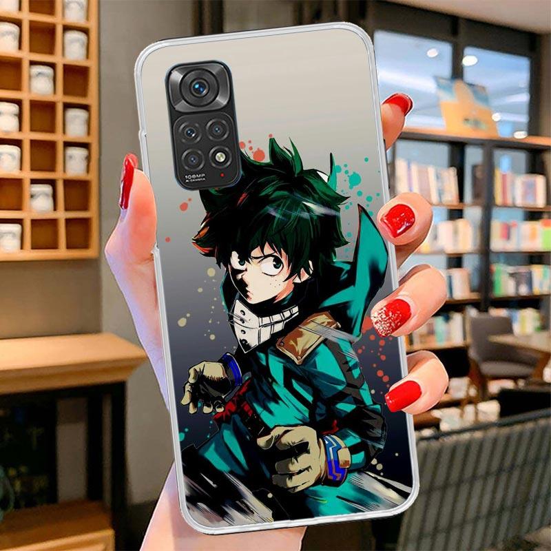 Чехол для телефона My Hero Izuku Deku для Xiaomi Redmi Note 15 14 13 12 11 10 Pro Plus 14S 12S 11S 11T 11E 10S Мягкий чехол-бампер R