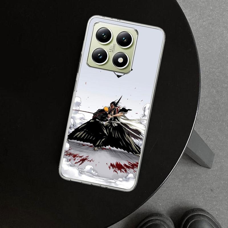 Чехол для телефона Zaraki Kenpachi Bleach для Xiaomi Redmi Note 15 14 13 12 11 Pro Plus 14S 12S 11S 11T 11E 10S 10 Индивидуальный Fund