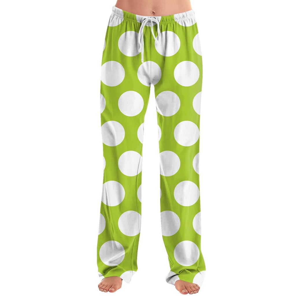 Женские модные свободные повседневные брюки с пасхальным принтом