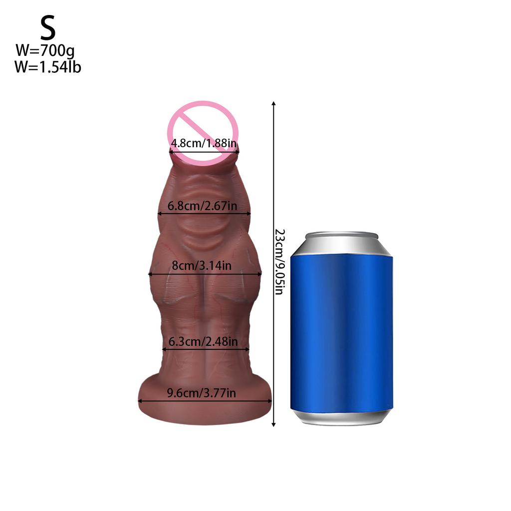 Супер Огромный Анальный Дилдо 18+ Секс-Игрушки для Женщин Мужчин Анальная Пробка Расширение Ануса Массаж G-точки/простаты Большая Анальная Пробка Батплаг