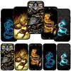 Для iPhone 16 15 X XR Samsung Galaxy S24 S23 Plus Xiaomi Redmi Note 13 12 11 Pro Max 9 10 14 12C 10C OPPO Huawei чехол китайский дракон крутой чехол для телефона
