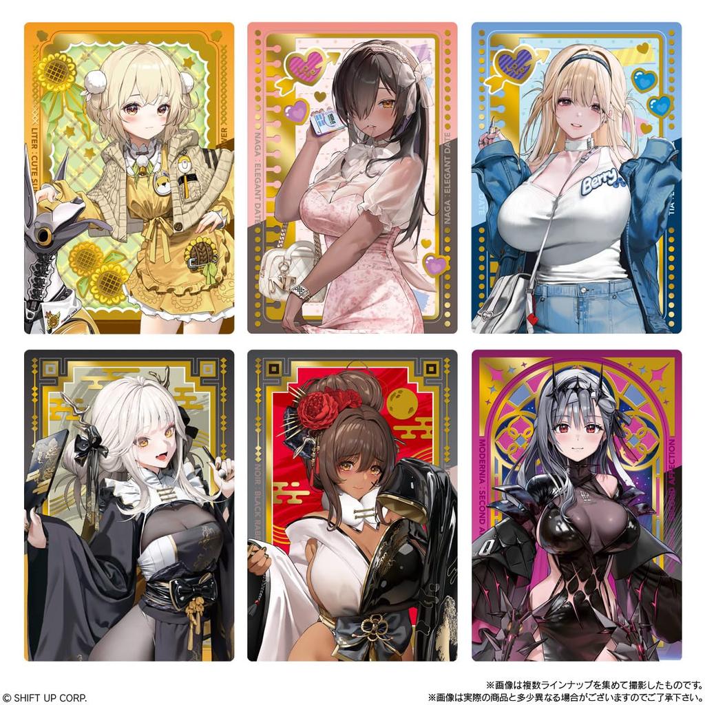 BANDAI Богиня NIKKE Wafers 3 Конфеты Победы (20 штук) игрушки/вафли (выпечка сладостей) (Богиня Победы NIKKE)