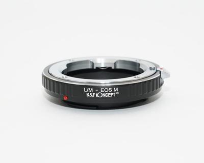 CONCEPT Leica M Mount Адаптер Canon EOS M Mount с салфеткой для протирки линз K&F L/M - lm-eosm (КФЕОСМ)