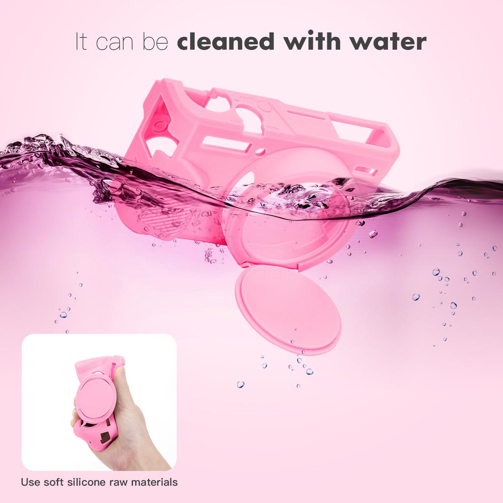 Мягкий силиконовый чехол для камеры Canon Powershot G7X Mark II, защитный чехол для корпуса цифровой камеры, ударопрочный чехол с крышкой для объектива