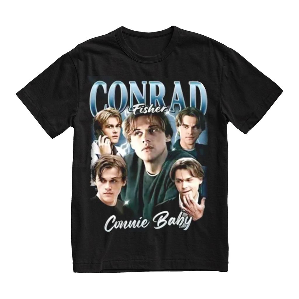 Y2k Clothing Conrad Fisher Vintage Cotton TShirt Fashion Hip Hop Short Sleeve Tshirts Fashion Oversized Tshirts Unisex