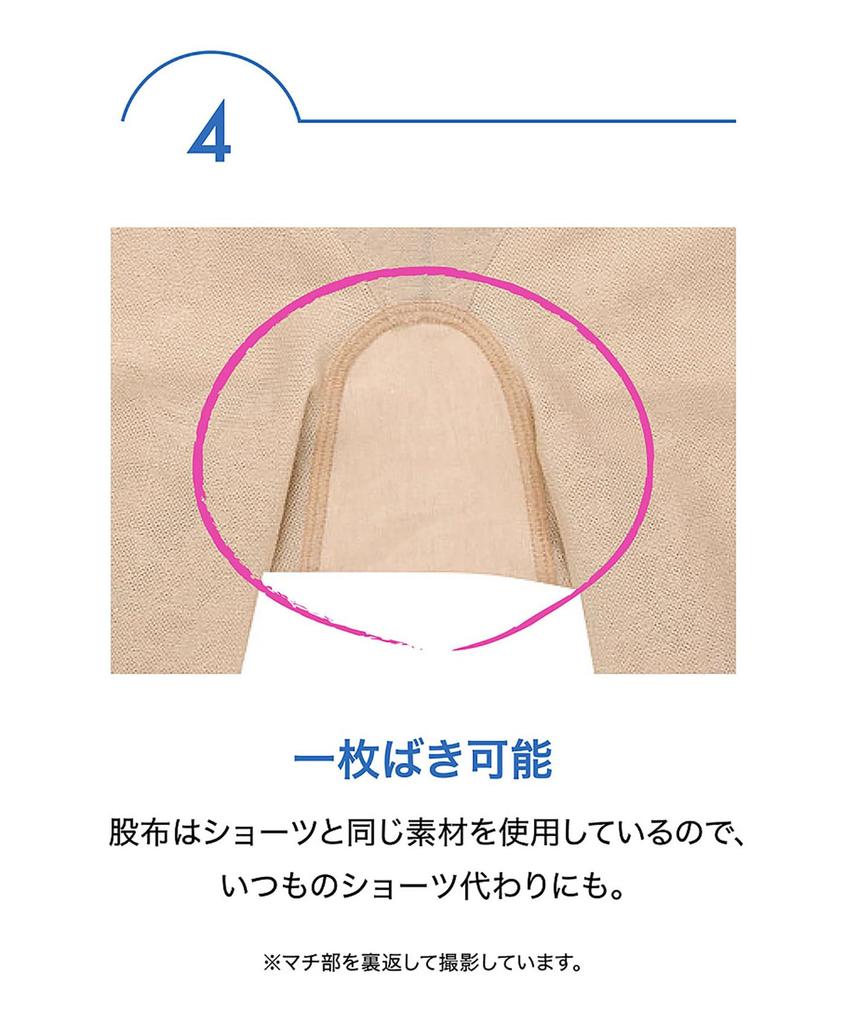 Wacoal EverChic Длинный сетчатый дышащий умеренно моделирующий пояс GRC430 KA 64, смесовый хлопок (тело), (тело), Поддерживающий, Легко режущий (Подол),