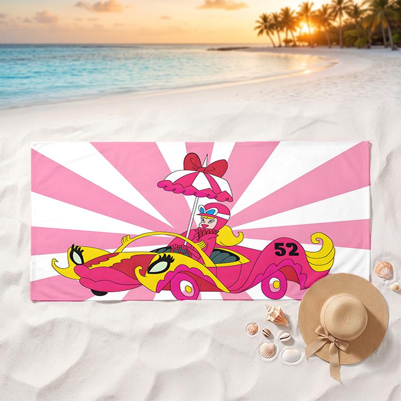 Pitstop Soft and comfortable beach towel perfect for vacations and poolside use an ideal gift for summer holidays