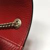 [Pre-Owned] Gold Double G Chain Shoulder Strap Crossbody Accordion Bag - Very Good #TO5XRX