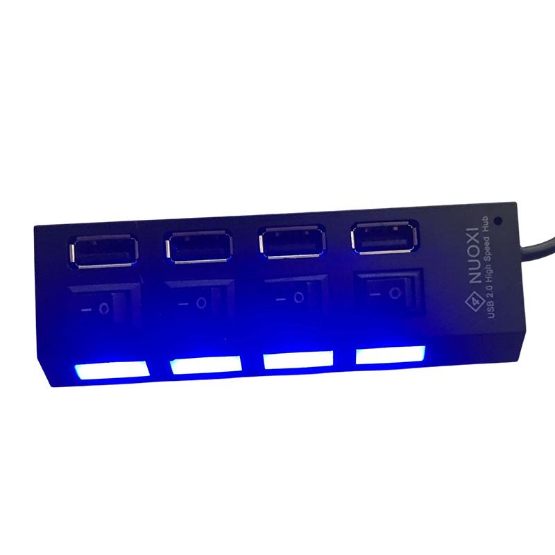 Высокоскоростной 7-портовый USB 2.0 концентратор-переключатель и удлинитель