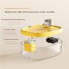 Automatic Pet Dog Cat Water Dispenser Fountain Pet Dog Cat Water Loop Mute Pump Smart Pet Bowl 1.5L