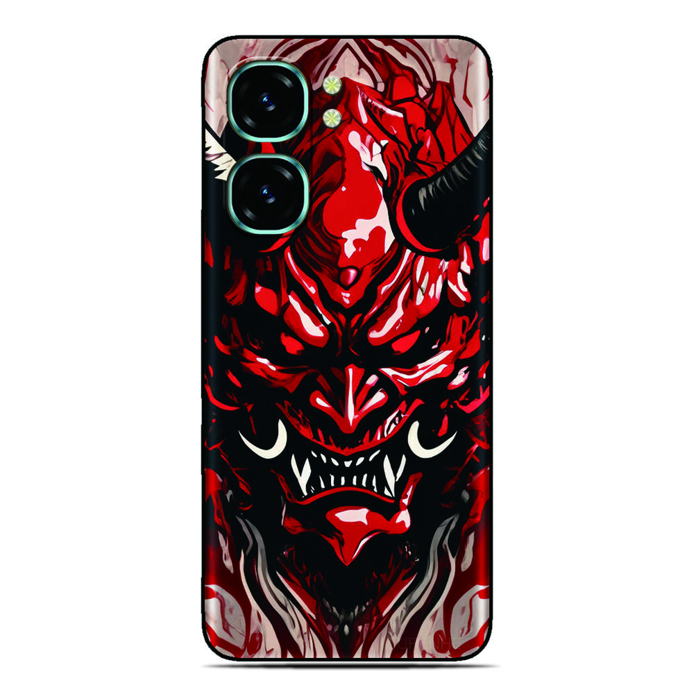 Samurai Mask Phone Case For Oukitel C69 C3 C2 C68 C62 C61 C57s C57 C58 P1 C1 Pro C59 C53 C51 C50 C38 C36 C35 C21 WP50 Cover