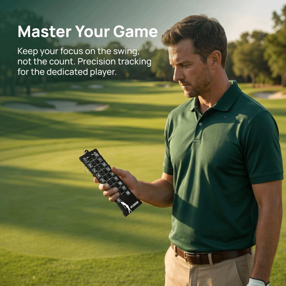 Strip Type Golf Scoreboard 18 Holes Golf Stroke Counter Scoreboard Golf Scorer Golf Players