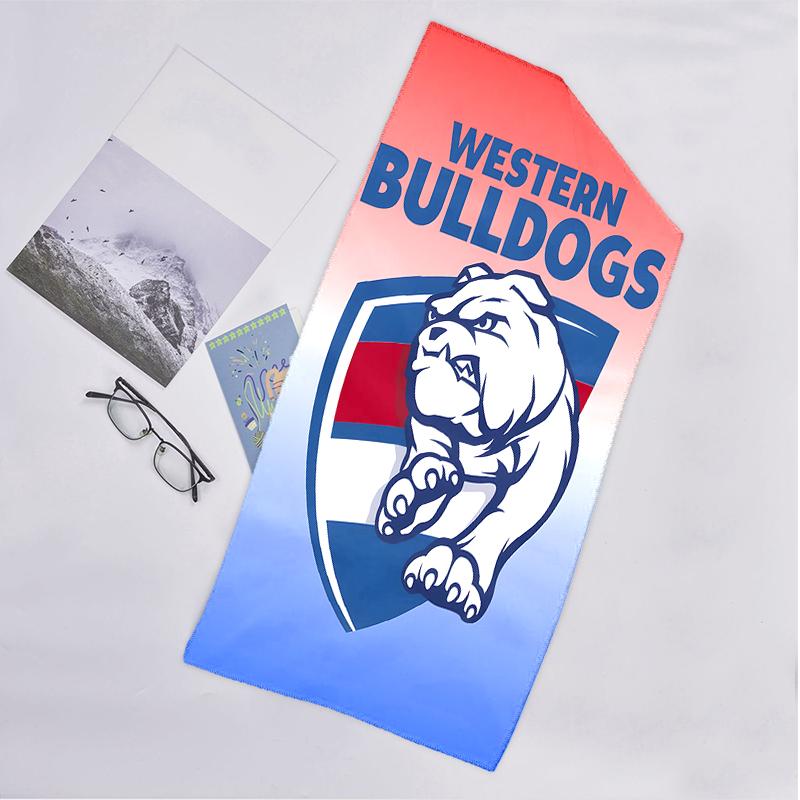 Western Bulldogs Fashion Beach Towel: Ideal for Summer Adventures Soft, absorbent and quick drying suitable for swimming and bathing